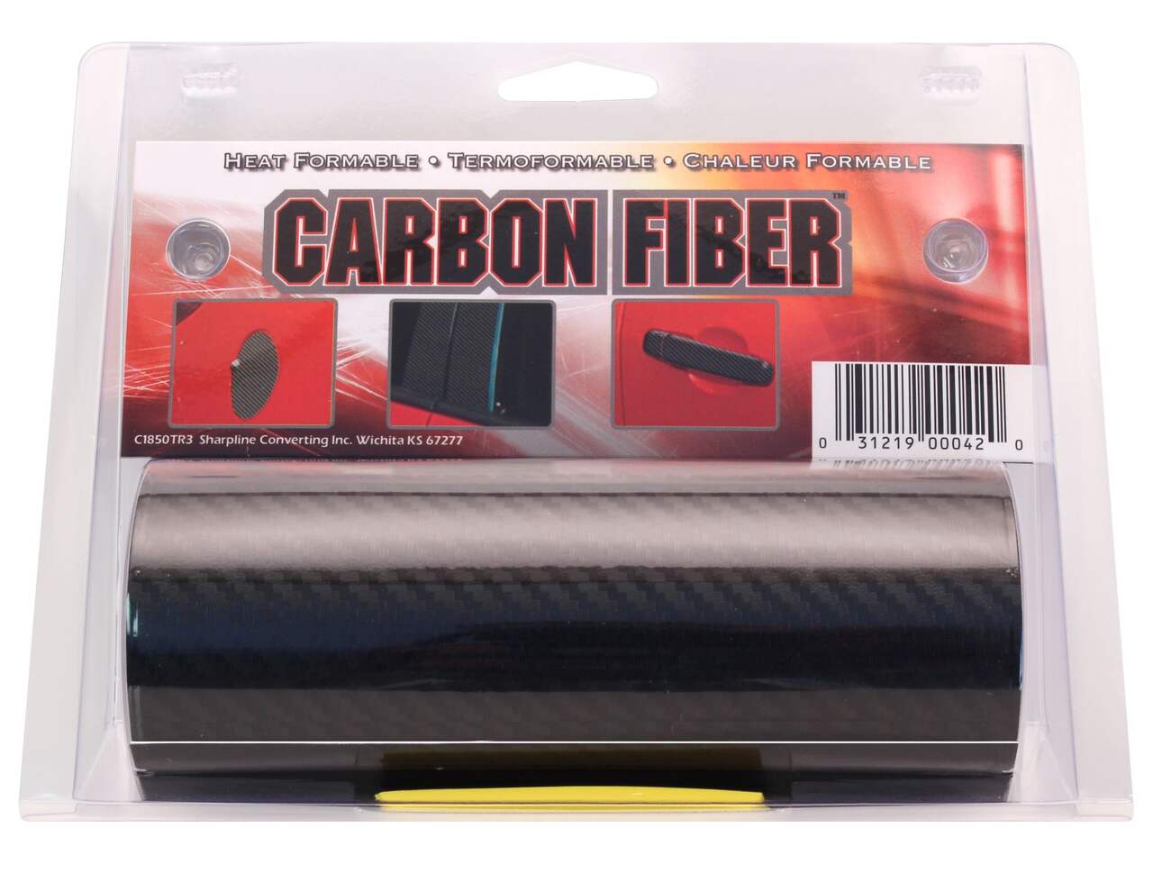 Carbon Fibre Pattern Adhesive Film