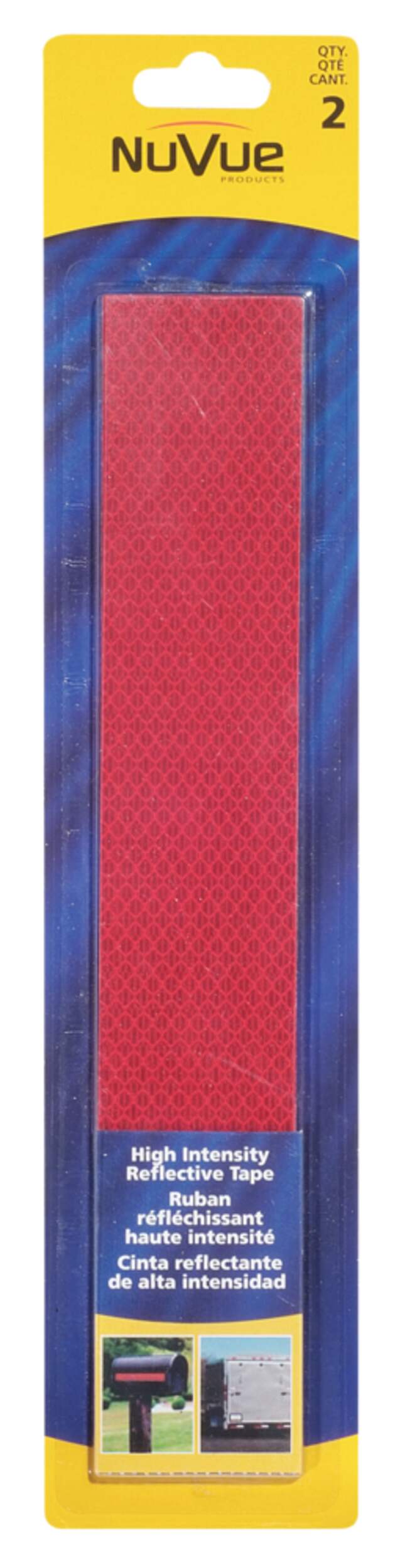 SFTY TPE,2"X12",RED