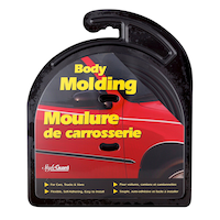 Cowles Custom Black and Chrome Molding,  Various Sizes Front_Flat