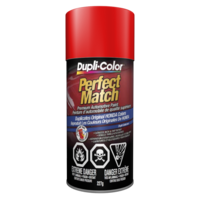 Dupli-Color Perfect Match Premium Acrylic Lacquer Automotive Aerosol Spray Paint, Rallye Red, 227g Front_Flat