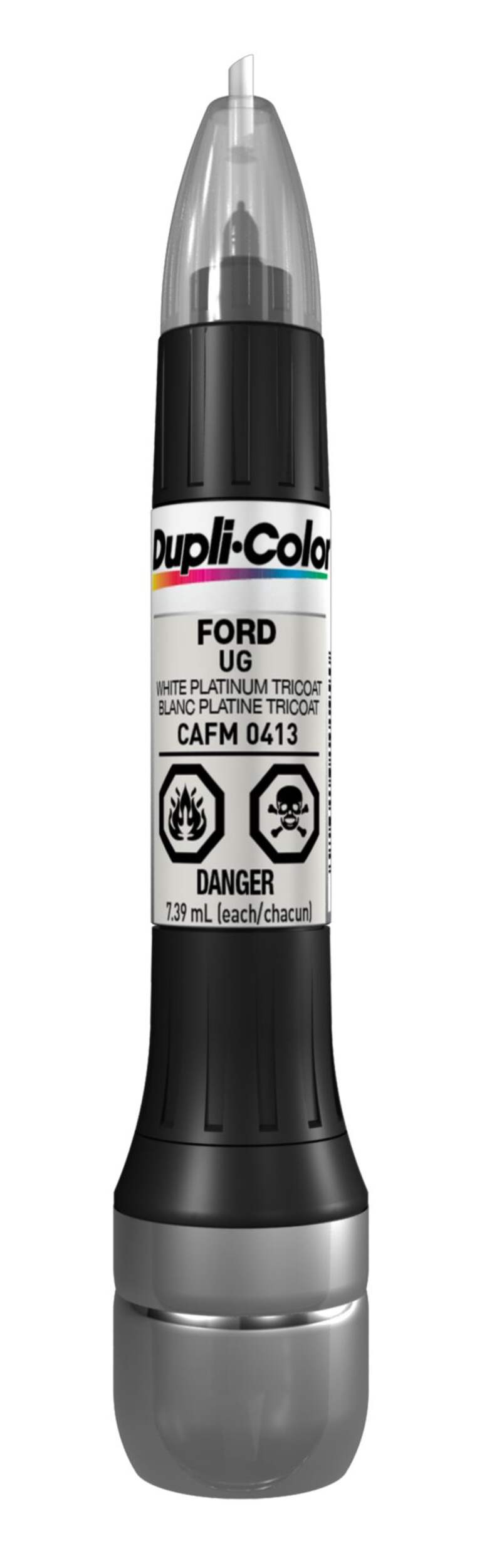 Dupli-Color All-in-1 Scratch Fix Paint , White Platinum (CAFM 04130) Front_Flat