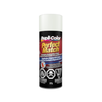 Dupli-Color Perfect Match Premium Acrylic Lacquer Automotive Aerosol Spray Paint, Candy White, 227g