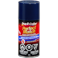 Dupli-Color Perfect Match Premium Acrylic Lacquer Automotive Aerosol Spray Paint, Nightwatch Blue, 227g Front_Elevated