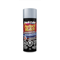 Dupli-Color Perfect Match Premium Acrylic Lacquer Automotive Aerosol Spray Paint, Diamond Silver, 227g Front_Flat