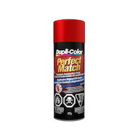 Dupli-Color Perfect Match Premium Acrylic Lacquer Automotive Aerosol Spray Paint, Tornado Red, 227g Front_Flat