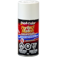 Dupli-Color Perfect Match Premium Acrylic Lacquer Automotive Aerosol Spray Paint, Stone White, 227g Front_Elevated
