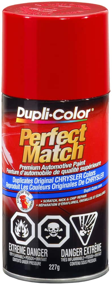 Dupli Color Perfect Match Premium Acrylic Lacquer Automotive Aerosol   Chrysler 8oz Flame Red Paint 5966296a 20ef 408e 993e F3c91619b957 