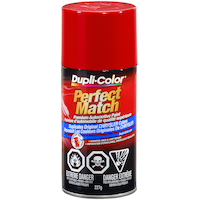 Dupli-Color Perfect Match Premium Acrylic Lacquer Automotive Aerosol Spray Paint, Flame Red, 227g