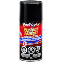 Dupli-Color Perfect Match Premium Acrylic Lacquer Automotive Aerosol Spray Paint, Brilliant Black Pearl, 227g