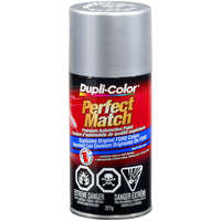 Dupli-Color Perfect Match Premium Acrylic Lacquer Automotive Aerosol Spray Paint, Silver Charcoal Metallic, 227g Front_Elevated