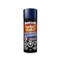 Dupli-Color Perfect Match Premium Acrylic Lacquer Automotive Aerosol Spray Paint, Twilight Blue Metallic, 227g Front_Flat