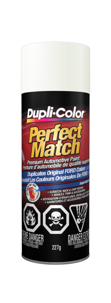 Dupli Color Perfect Match Premium Acrylic Lacquer Automotive Aerosol   Ford 8oz Performance White Paint Ec3a3be1 6e11 40ed 9b47 63134564371b 