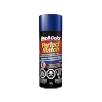 Peinture laque acrylique en aérosol pour automobile de qualité supérieure Dupli-Color Perfect Match, bleu royal, 227 g Front_Flat
