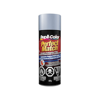 Dupli-Color Perfect Match Premium Acrylic Lacquer Automotive Aerosol Spray Paint, Silver Frost, 227g Front_Flat