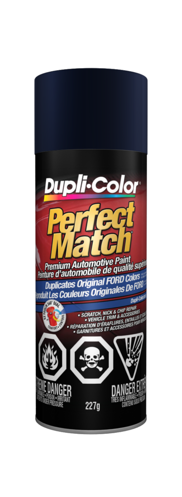 Dupli-Color Perfect Match Premium Acrylic Lacquer Automotive Aerosol Spray  Paint, True Blue (L2), 227-g