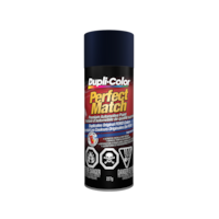Dupli-Color Perfect Match Premium Acrylic Lacquer Automotive Aerosol Spray Paint, True Blue, 227g Front_Flat