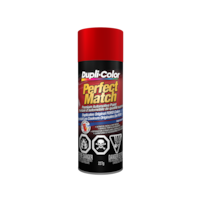 Dupli-Color Perfect Match Premium Acrylic Lacquer Automotive Aerosol Spray Paint, Red Fire, 227g Front_Flat