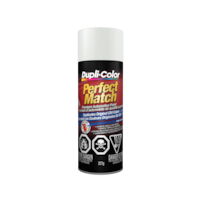Dupli-Color Perfect Match Premium Acrylic Lacquer Automotive Aerosol Spray Paint, Polar/Arctic White, 227g