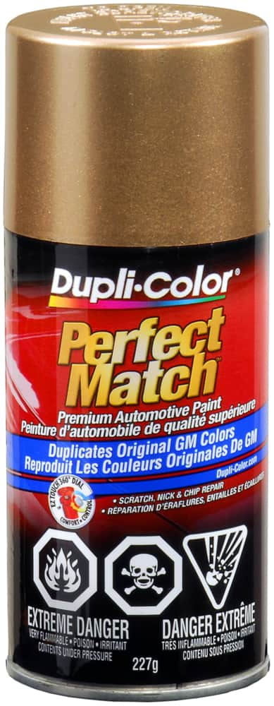 Dupli Color Perfect Match Paint Gold Metallic 60wa398e Canadian Tire - Dupli Color Automotive Metallic Paint Instant Gold Spray