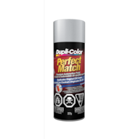Peinture laque acrylique en aérosol pour automobile de qualité supérieure Dupli-Color Perfect Match, argent clair terni métallisé (67, WA 994l), 227 g