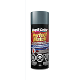 Peinture laque acrylique en aérosol pour automobile de qualité supérieure Dupli-Color Perfect Match, gris métallique (90, WA 8798), 227 g Front_Flat