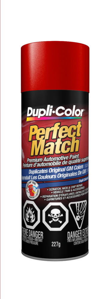 Dupli Color Perfect Match Premium Acrylic Lacquer Automotive Aerosol   General Motors 8oz Red Metallic Paint 9eab1782 E515 442f 8121 984f81132569 