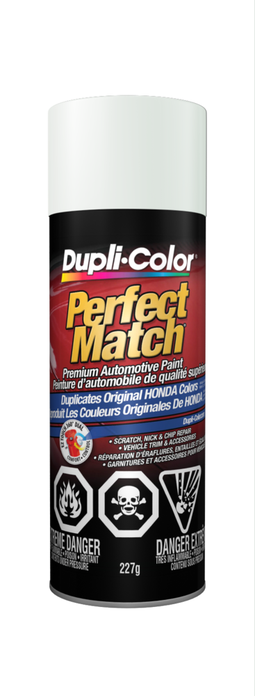 Dupli Color Perfect Match Premium Acrylic Lacquer Automotive Aerosol Spray Paint Taffeta White