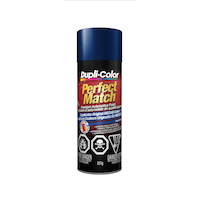 Dupli-Color Perfect Match Premium Acrylic Lacquer Automotive Aerosol Spray Paint, Sapphire Blue, 227g Front_Flat