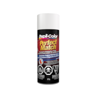 Dupli-Color Perfect Match Premium Acrylic Lacquer Automotive Aerosol Spray Paint, Cloud White, 227g