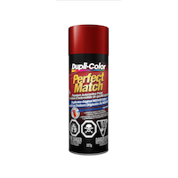 Dupli-Color Perfect Match Premium Acrylic Lacquer Automotive Aerosol Spray Paint, Sparkle Red, 227g Front_Flat