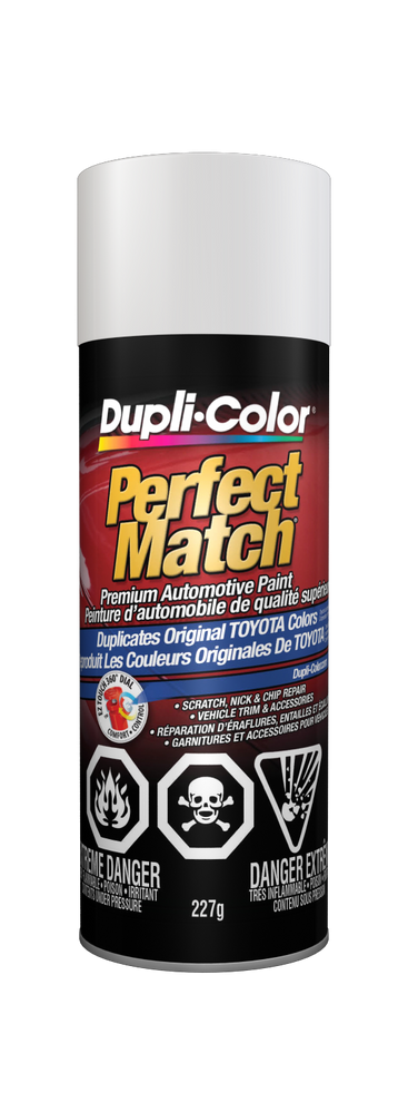 Dupli Color Perfect Match Paint Super White 040 Canadian Tire - Toyota Color Match Touch Up Paint