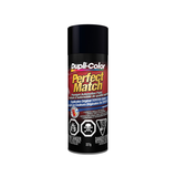 Dupli-Color Perfect Match Premium Acrylic Lacquer Automotive Aerosol Spray Paint, Black Metallic, 227g Front_Flat