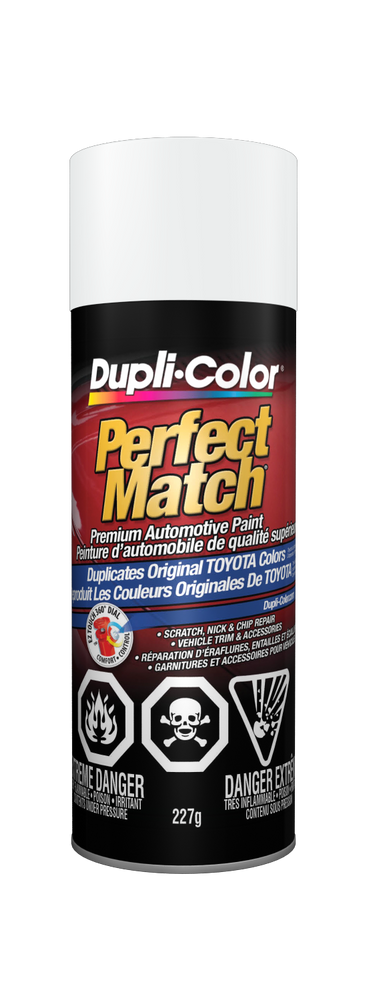 Dupli Color Perfect Match Premium Acrylic Lacquer Automotive Aerosol   Toyota 8oz Natural White Paint 809913ef C694 438e A305 706742333fa4 