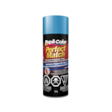 Peinture laque acrylique en aérosol pour automobile de qualité supérieure Dupli-Color Perfect Match, bleu pâle métallisé, 227 g Front_Flat