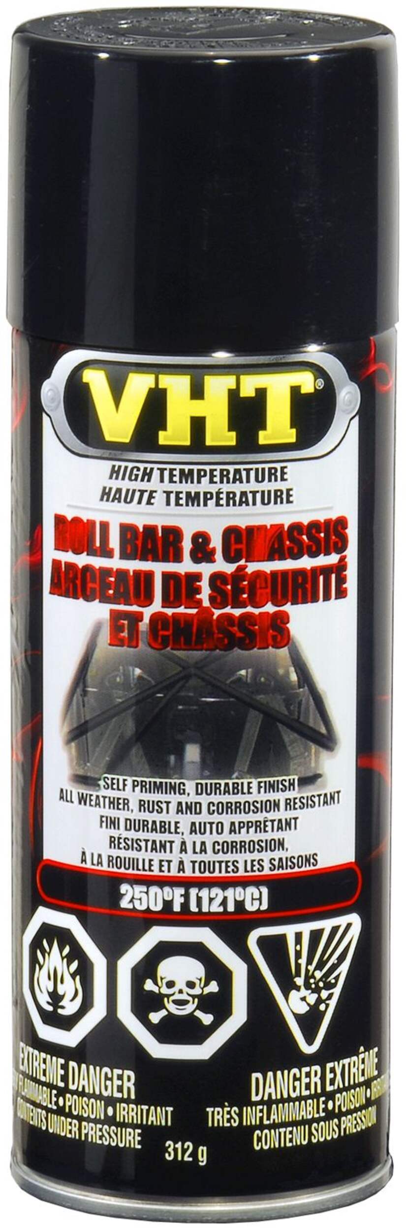 VHT High Temperature Roll Bar & Chassis Paint, 312g Canadian Tire