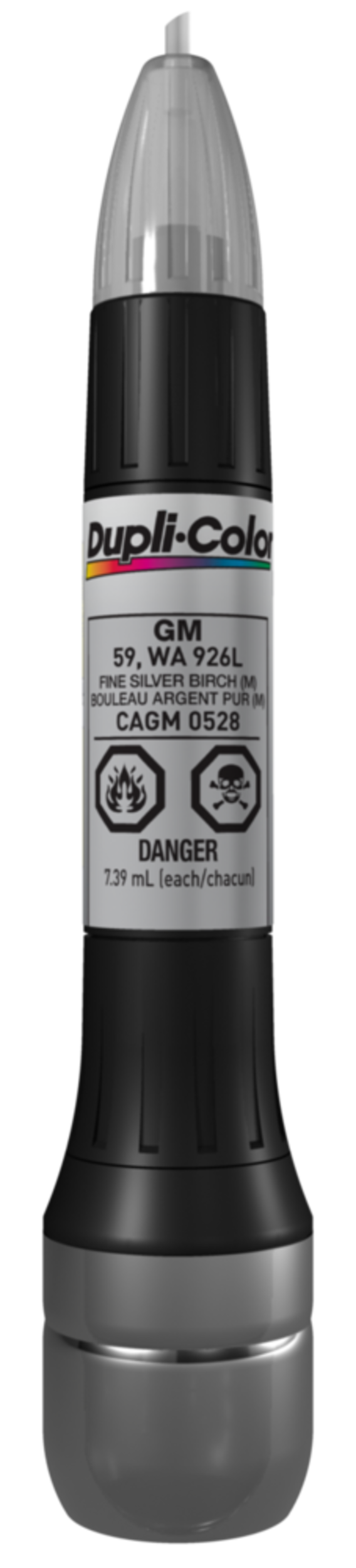 Dupli-Color Scratch Fix All-In-1, Fine Silver Brch Metallic  (59 WA926L) Front_Flat