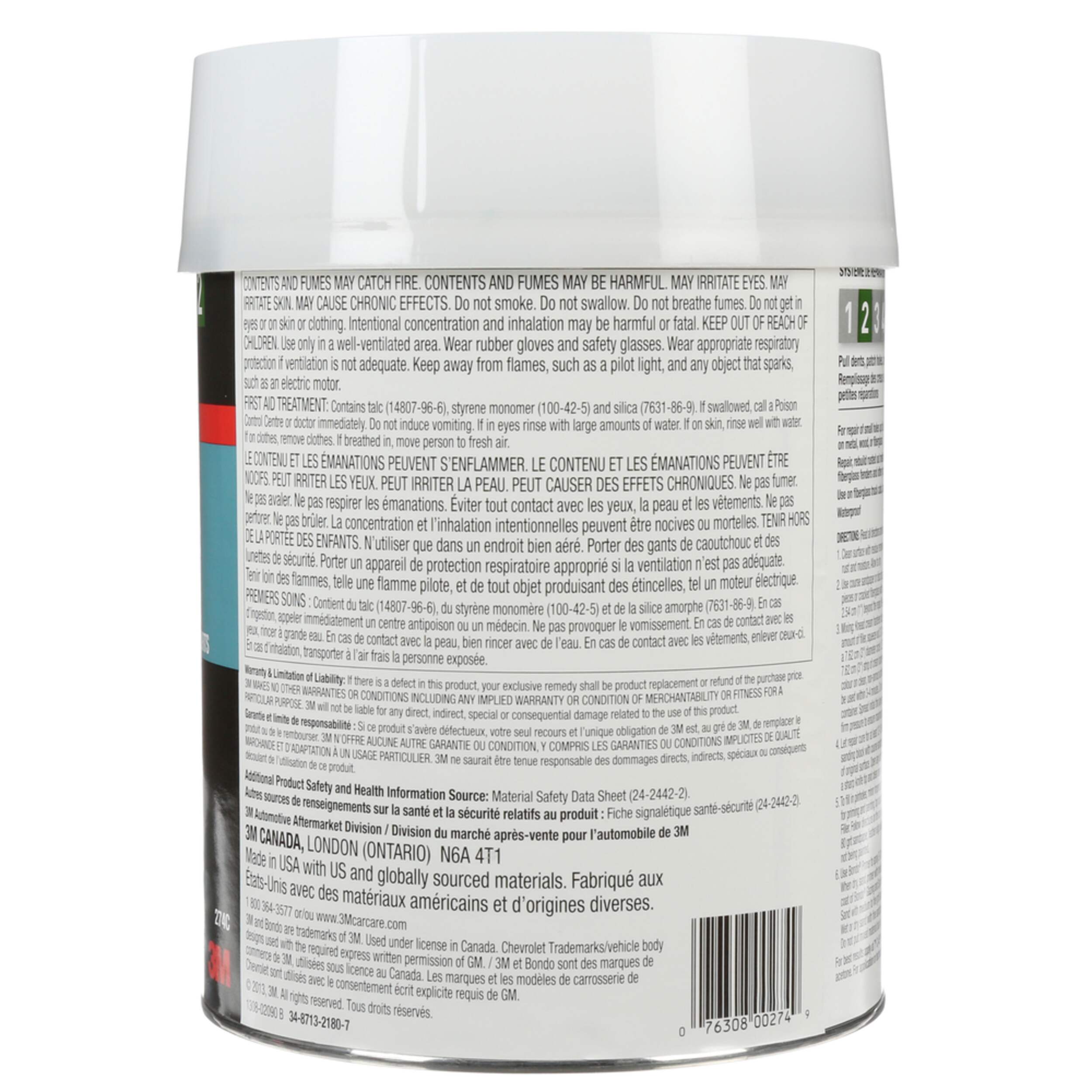 Bondo Glass Reinforced Filler Canadian Tire