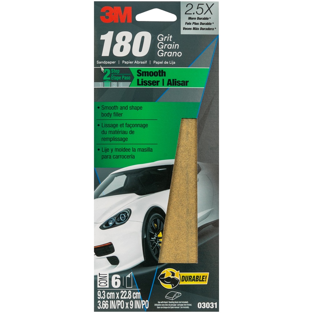 3M Sandpaper, 4in x 9in Canadian Tire