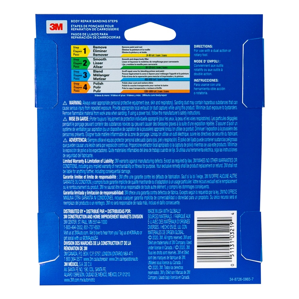 Disque abrasif 3M, 6 po Canadian Tire