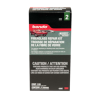 Nécessaire de réparation pour fibre de verre Bondo, résine