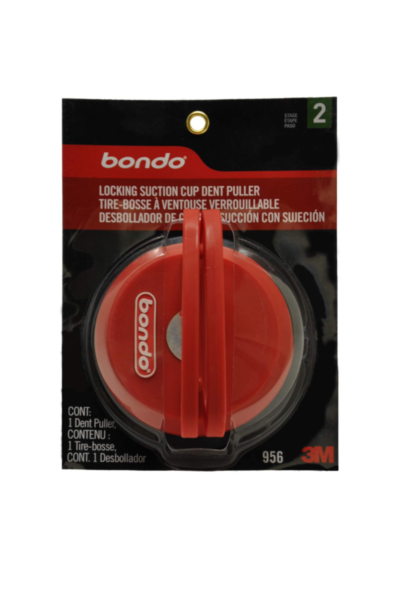 Bondo Locking Suction Cup Dent Puller Front_Flat