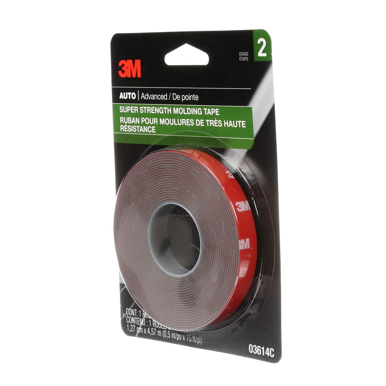 3M Double Sided Super Strength Tape 1/4″ x 15ft [ 3M ] 1/4″ THIN
