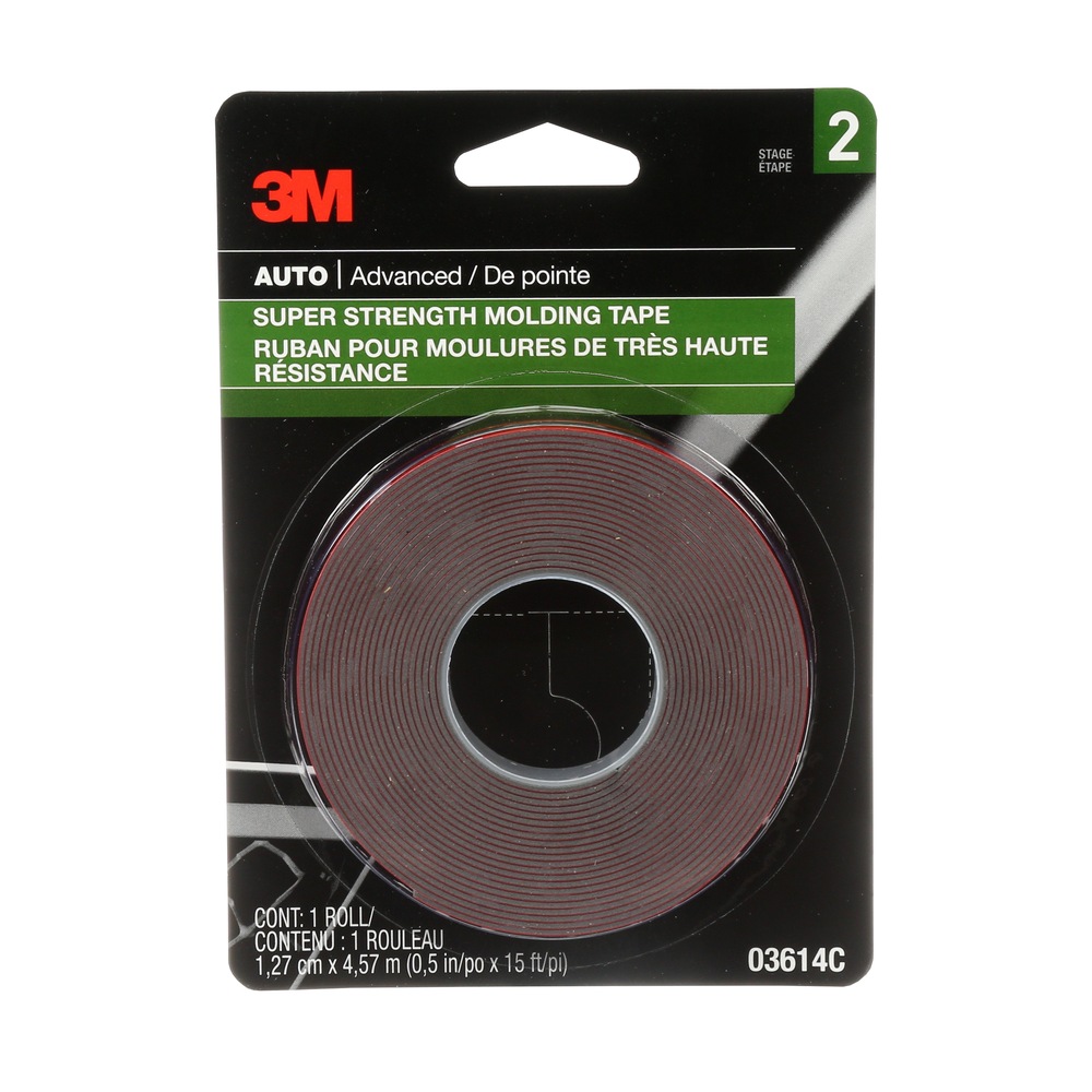3M Auto Molding Tape, 1/2in x 15ft Canadian Tire