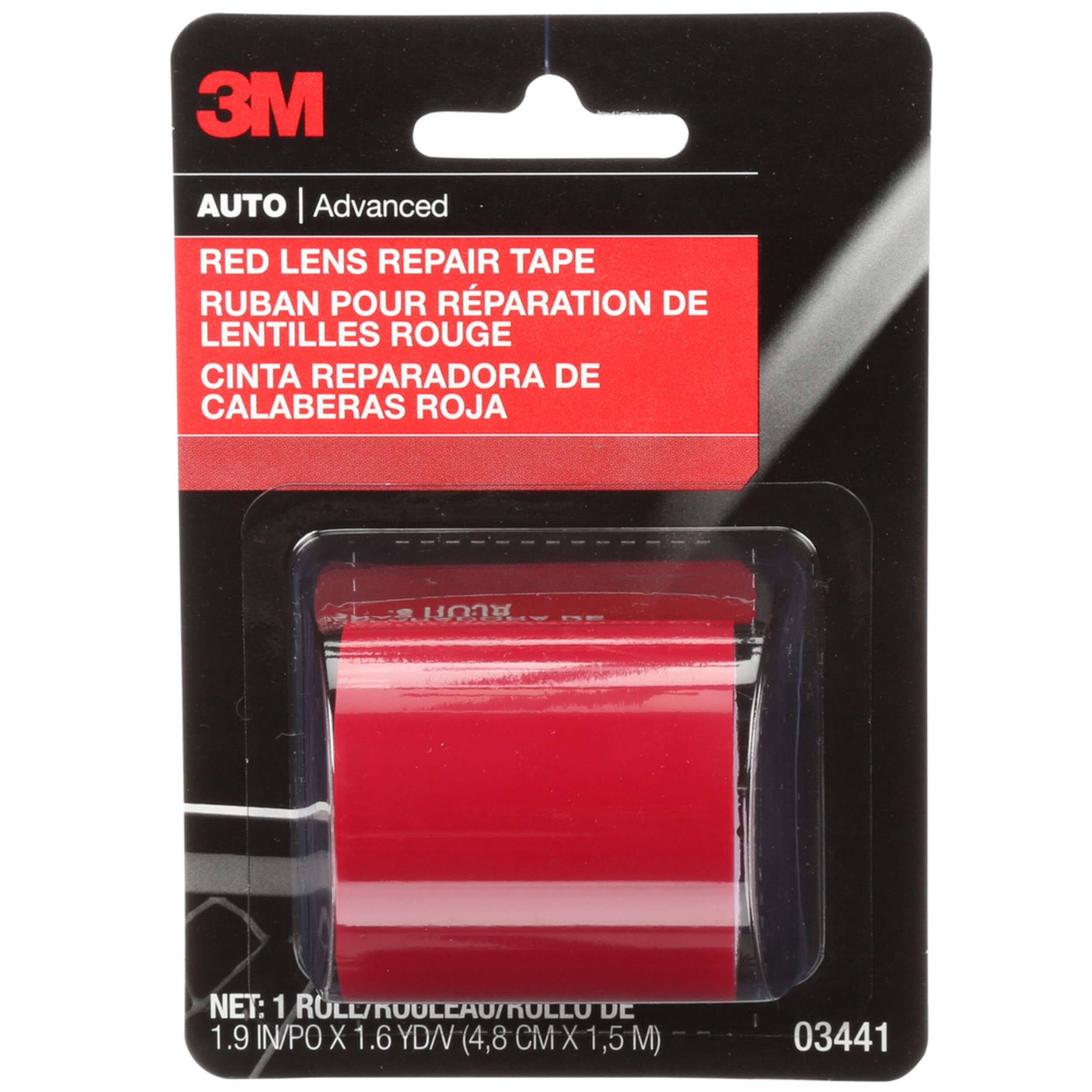 3M™ Red Lens Repair Tape Front_Flat