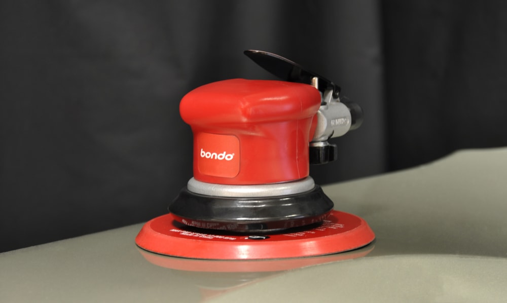 Bondo Air Palm Sander, 6in Canadian Tire