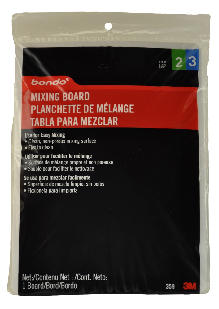 Bondo Mixing Board, 8 x 6in Canadian Tire