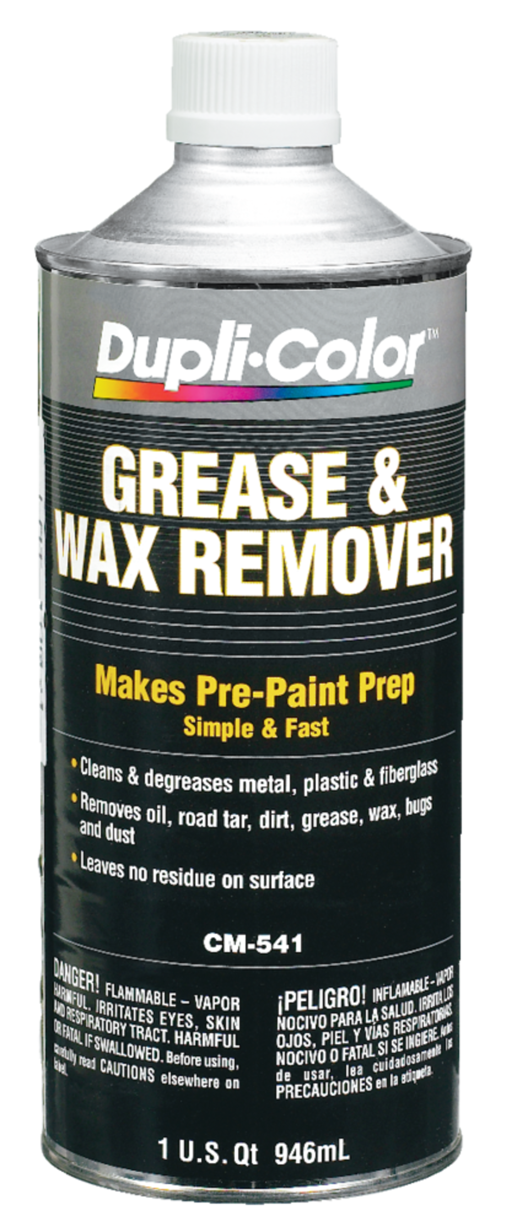 Dupli-Color® Grease & Wax Remover, Pre-Paint Prep, 946-mL Front_Flat