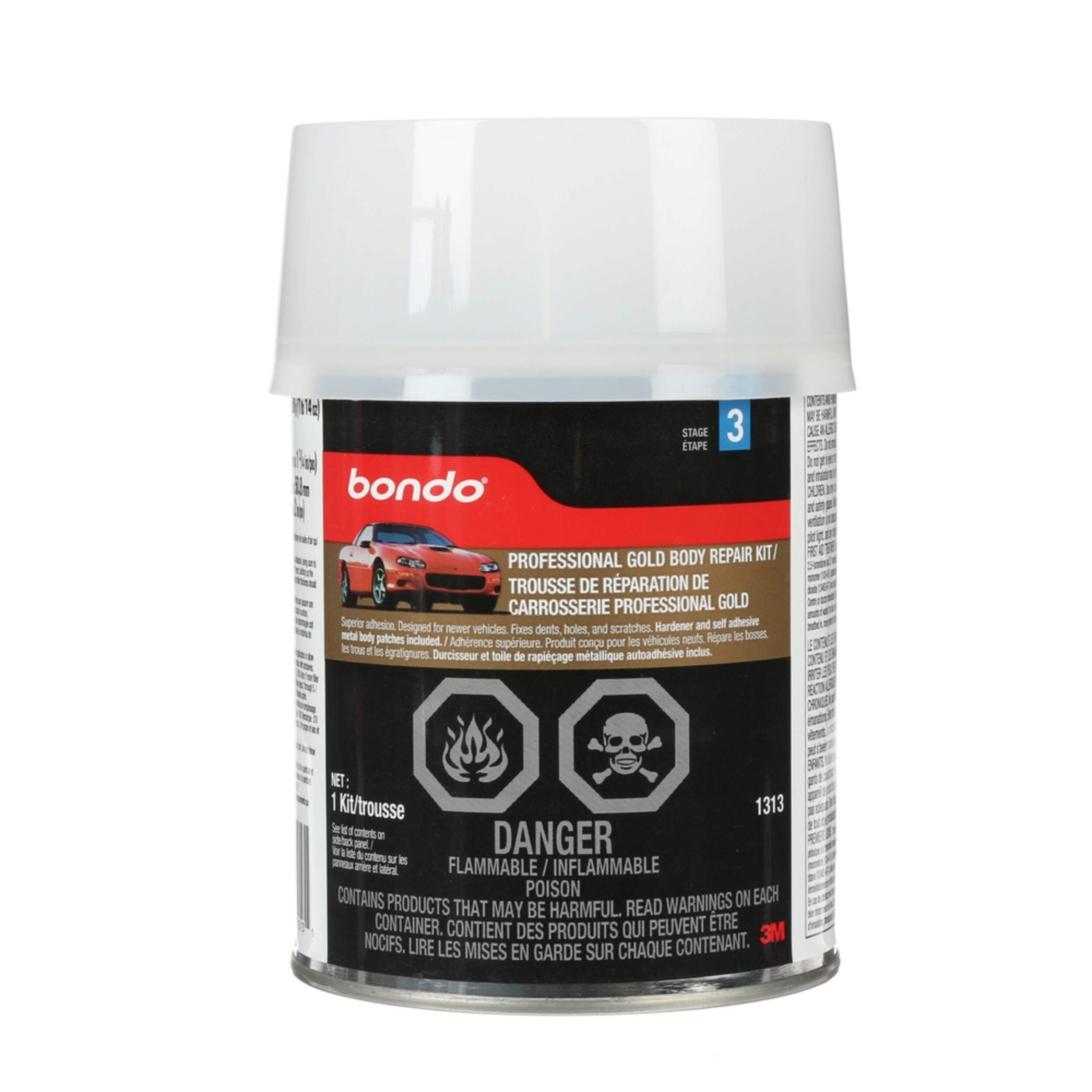 Bondo Professional Body Repair Kit, 30-oz Front_Flat