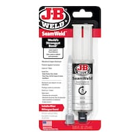 J-B Weld SeamWeld Seam Sealer & Panel Adhesive, White, 25-ml Front_Flat