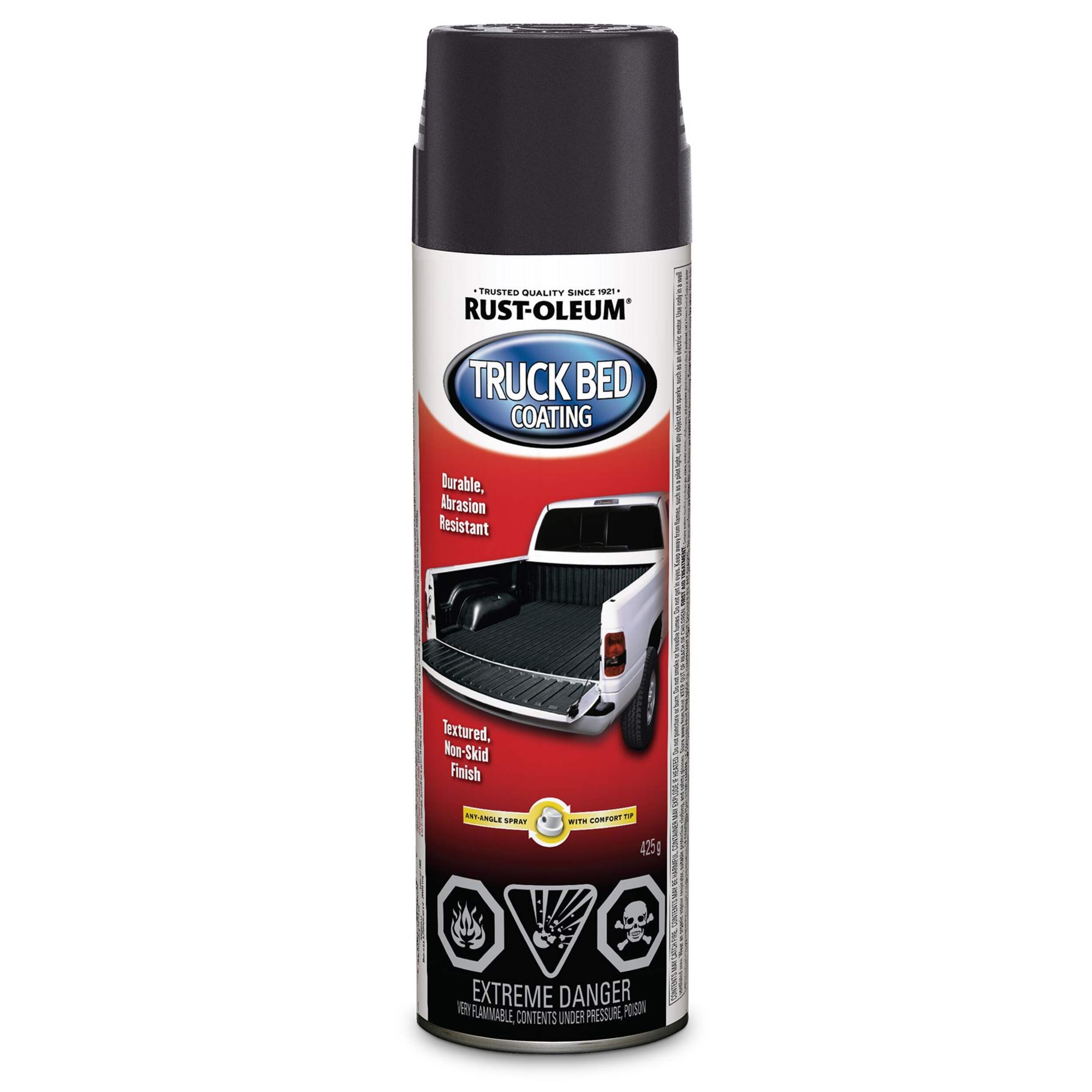 Rust-Oleum® Truck Bed Abrasion-Resistant Coating, Black, 425-g Front_Flat